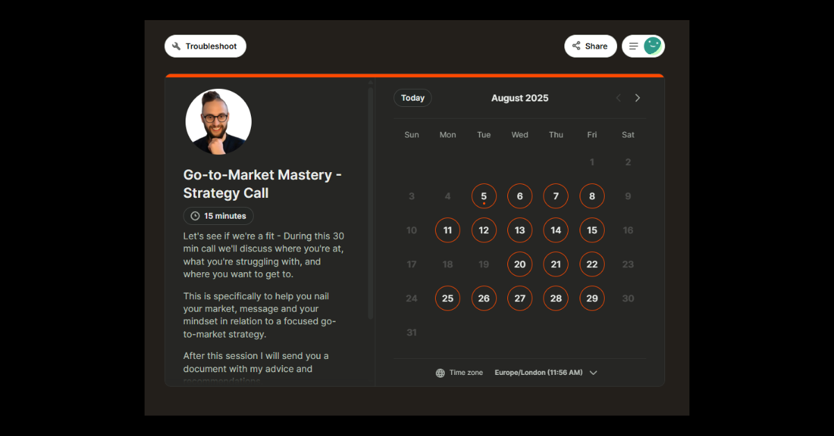 Go-to-Market Mastery - Strategy Call Thumbnail